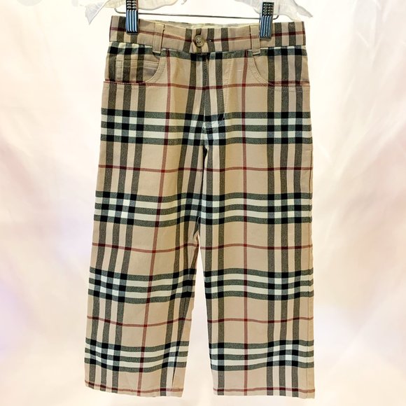 Burberry Other - Burberry Nova Check Pants - Size 4